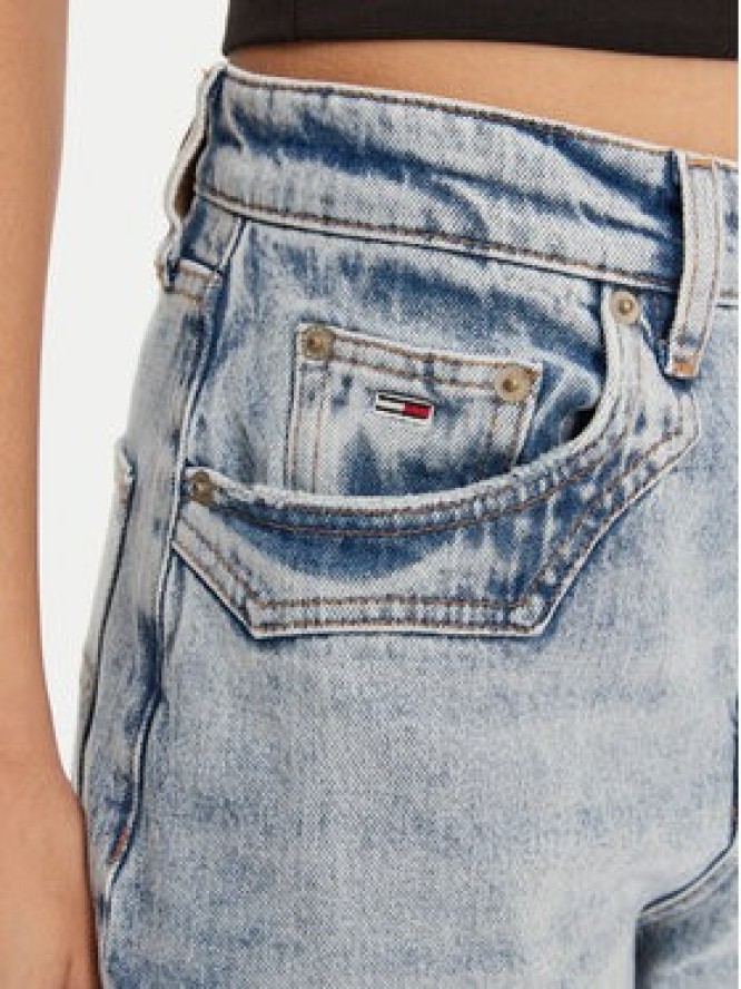 Tommy Jeans Jeansy Layla DW0DW21418 Niebieski Straight Fit