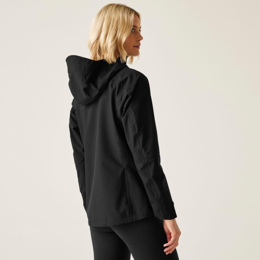 Kurtka turystyczna przeciwdeszczowa damska Birchdale wodoodporna