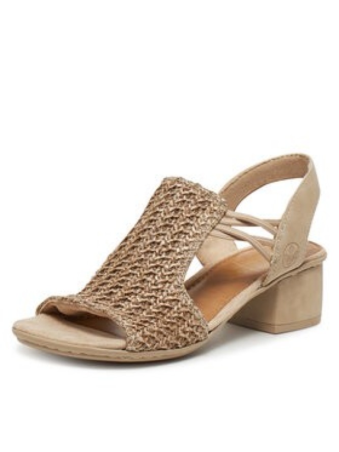 Rieker Sandały 64962-60 Beżowy