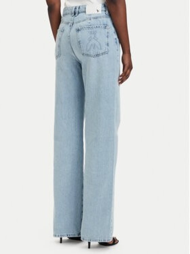 Patrizia Pepe Jeansy 2P1772/D070-CB21 Niebieski jasny Straight Fit