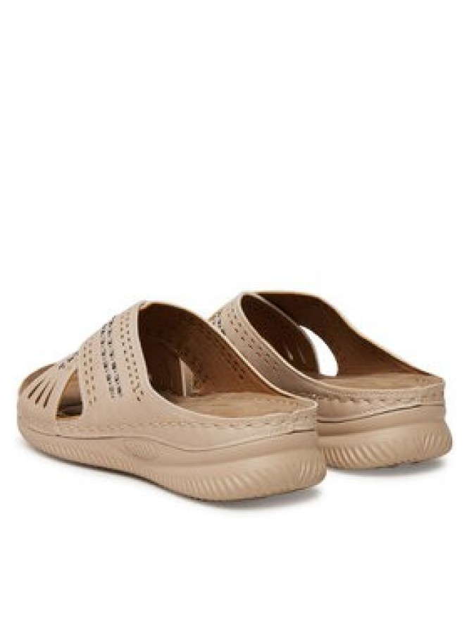 Clara Barson Klapki WYL05010-08 Beżowy