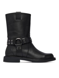 Karl Lagerfeld Jeans Botki Sadie KL47466 Czarny