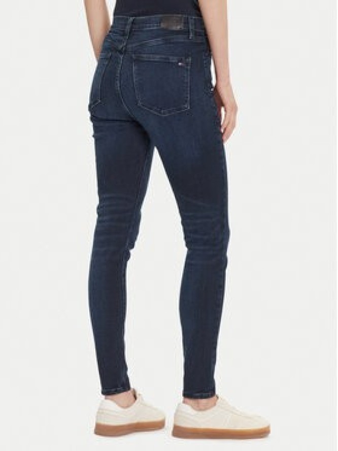 Tommy Jeans Jeansy Sylvia DW0DW21823 Granatowy Skinny Fit