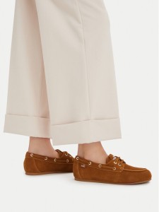 LOVE MOSCHINO Mokasyny JA10101G1OIG0200 Brązowy