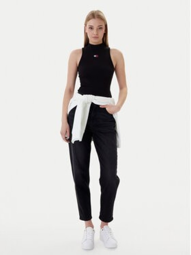 Tommy Jeans Jeansy DW0DW22442 Czarny Mom Fit