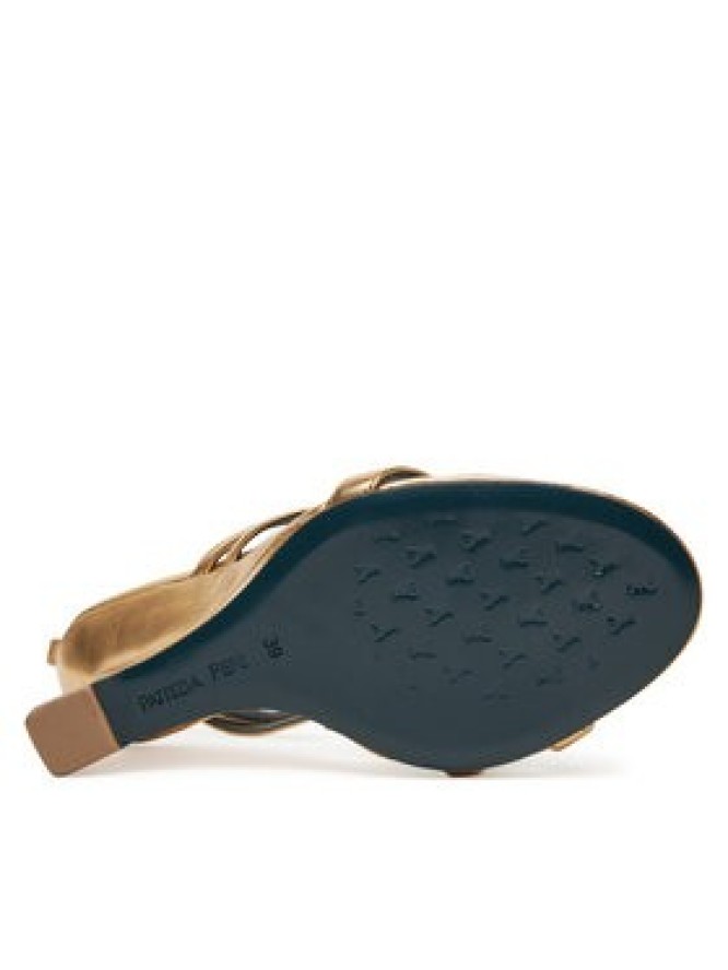 Patrizia Pepe Sandały 2X0043/L031 Złoty