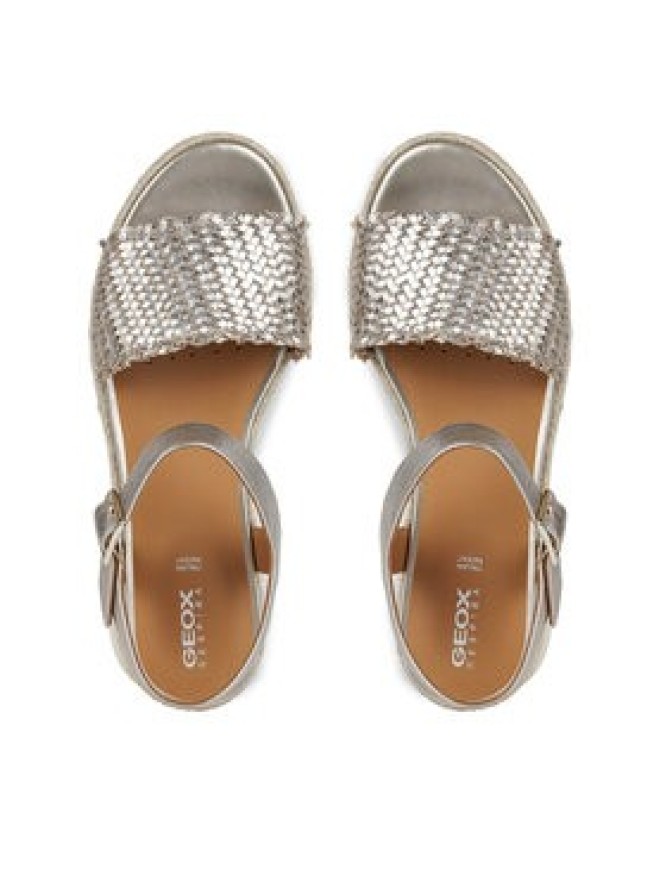 Geox Espadryle D Eolie D25SRF 0CF6E CB500 Złoty