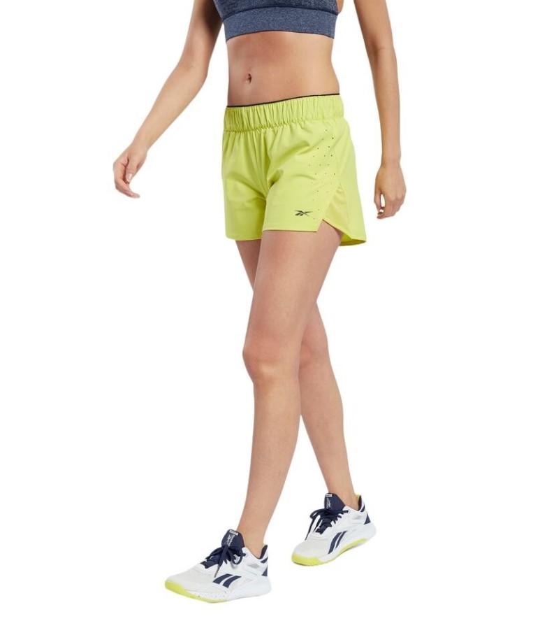 Spodenki fitness damskie Reebok United By Fitness Epic zielone