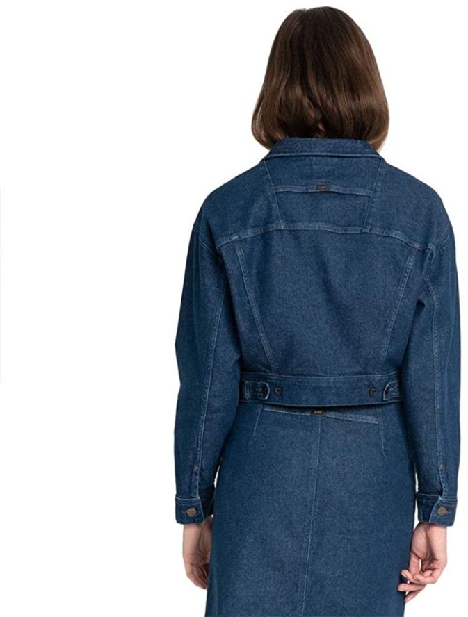 LEE SEASONAL RIDER JACKET KURTKA JEANSOWA DAMSKA DARK WILMA L54HDJGR 112112779