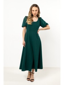 Awama Sukienka w kolorze zielonym rozmiar: XL