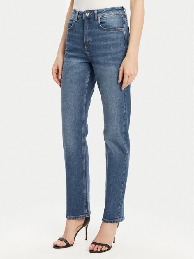 Karl Lagerfeld Jeans Jeansy A1W10028 Niebieski Straight Fit