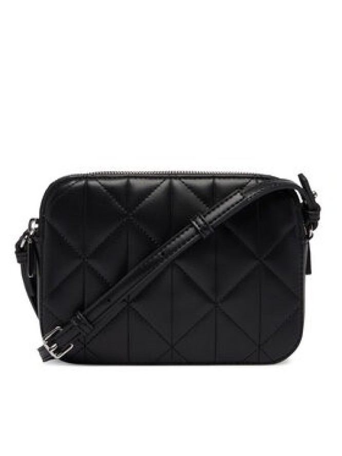 Calvin Klein Torebka Quilted Double Zip Camera Bag LV04F3328G Czarny