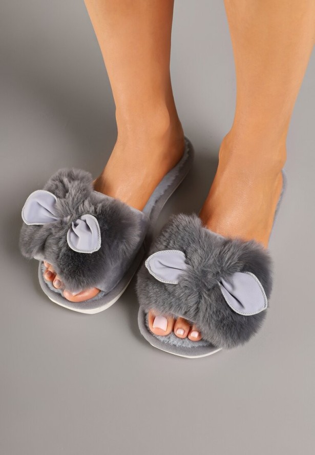 Szare Kapcie Argiche