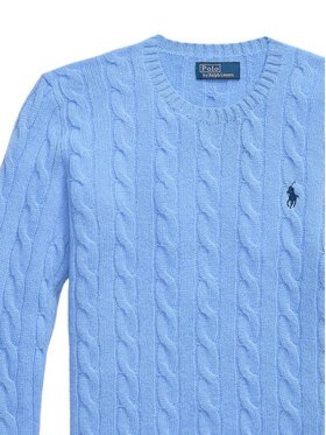 Polo Ralph Lauren Sweter 211971865004 Niebieski Slim Fit