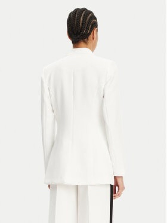 Maryley Marynarka 25EB189/43BN Biały Regular Fit