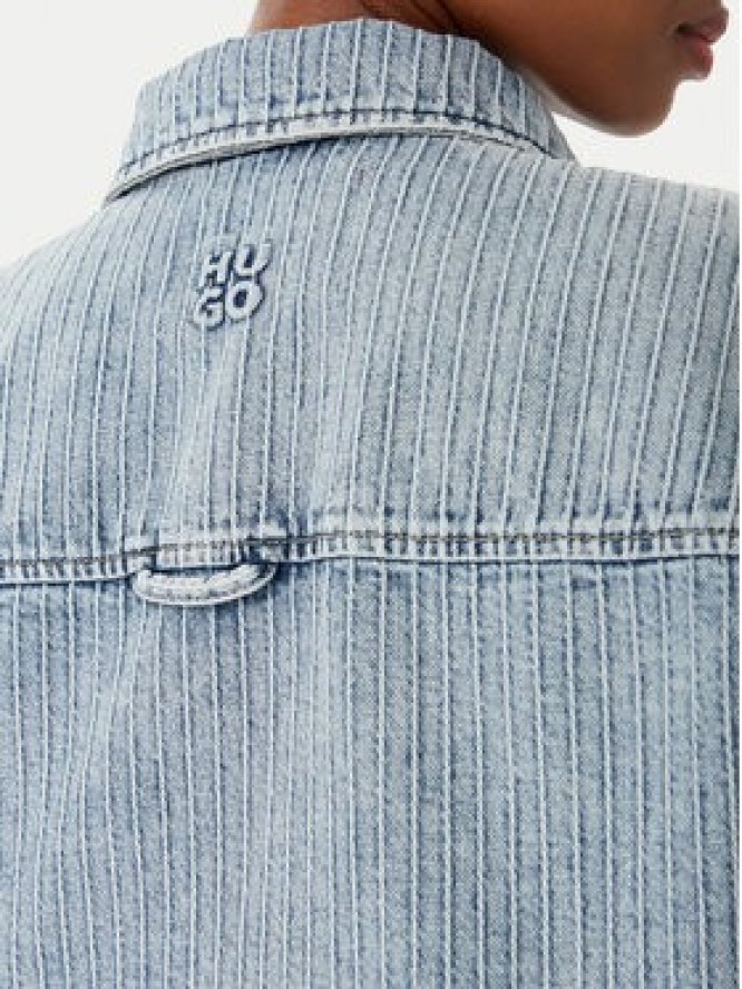 HUGO Koszula jeansowa Gesila_1 50559758 Błękitny Relaxed Fit