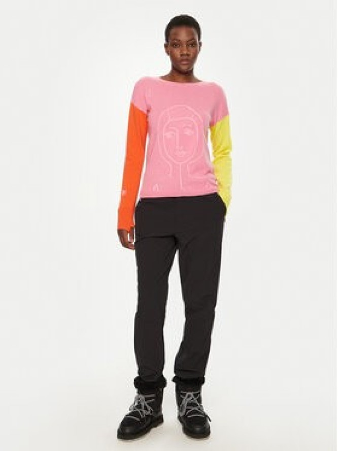 Rossignol Sweter Lina RLNWO09 Różowy Regular Fit