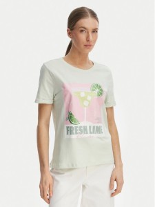 ONLY T-Shirt Kita 15291465 Zielony Regular Fit