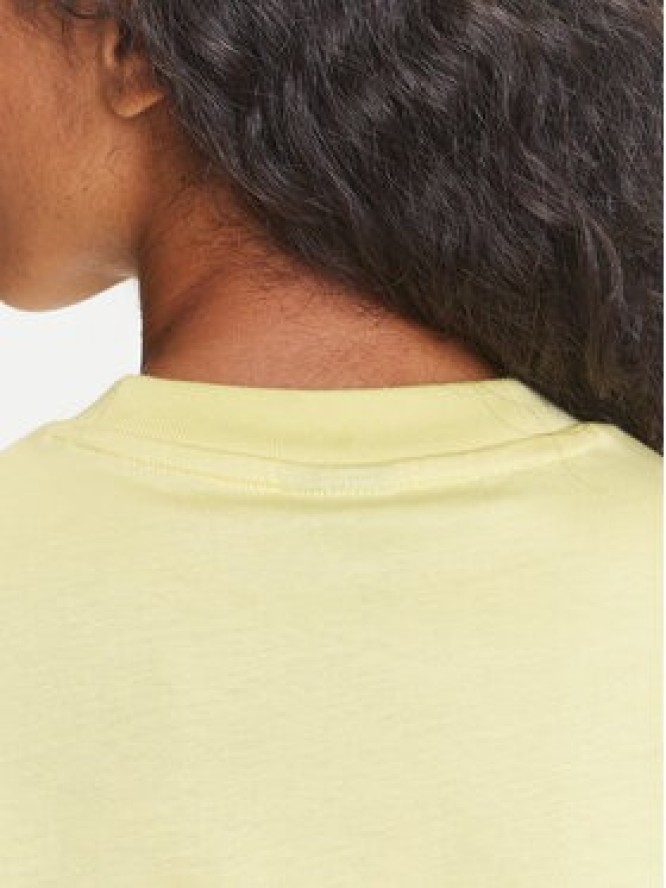 adidas T-Shirt ALL SZN JJ1239 Żółty Regular Fit