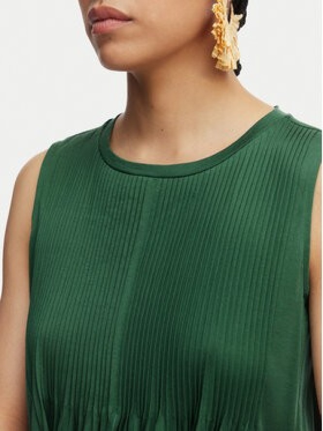 Weekend Max Mara Sukienka codzienna Ricordo 2615621022 Zielony Regular Fit