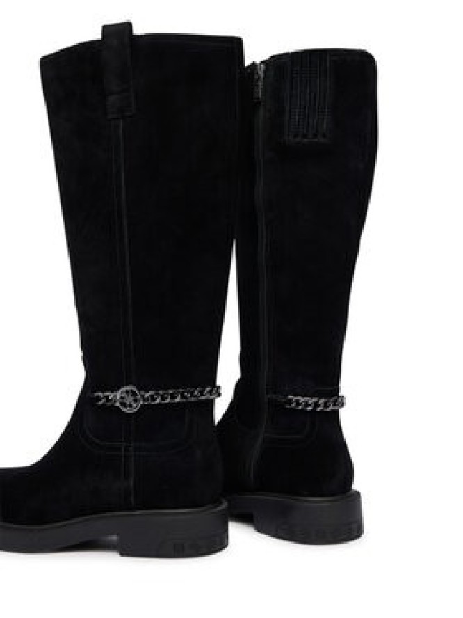 Guess Kozaki FLFYN2 LEA11 Czarny