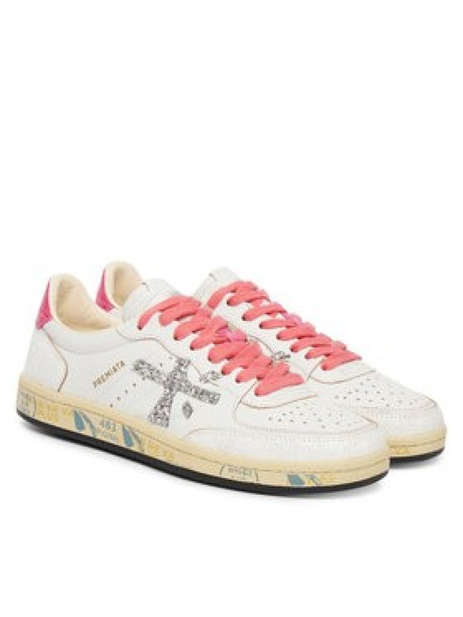 Premiata Sneakersy Clayd Var 8168 Biały