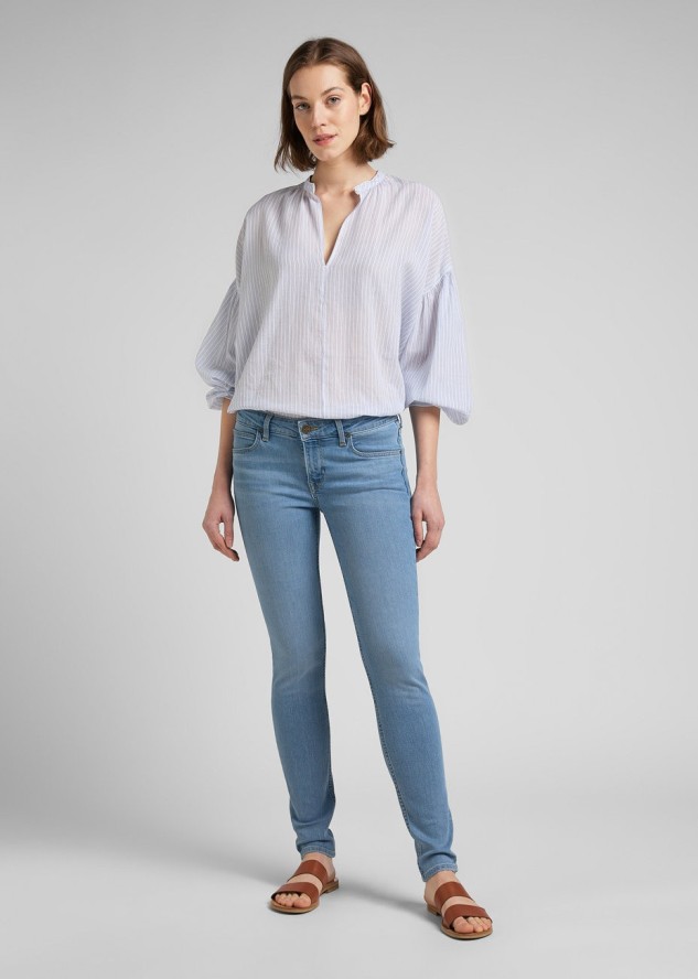 LEE SCARLETT DAMSKIE SPODNIE JEANSOWE MID CHARLY L526QDUG 112145241