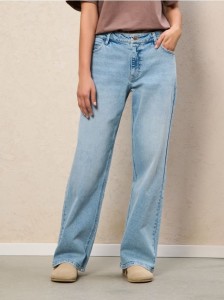 Jeansy baggy - niebieski