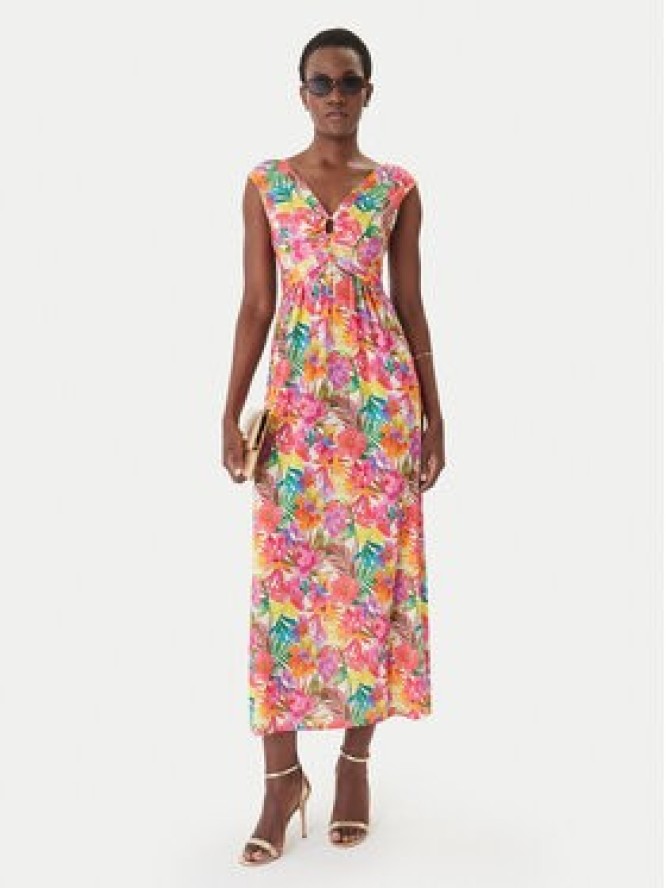 Morgan Sukienka letnia 261-RIO Kolorowy Regular Fit