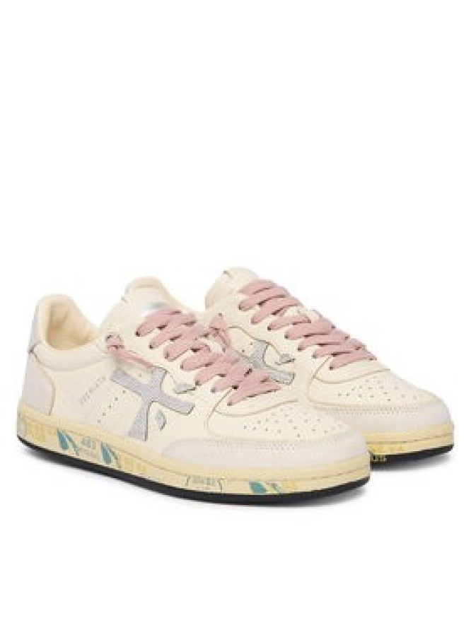 Premiata Sneakersy Bsktclad Bskt Clayd Var 8467 Kremowy