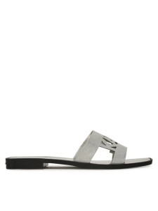 KARL LAGERFELD Klapki Skoot II KL80402 Srebrny