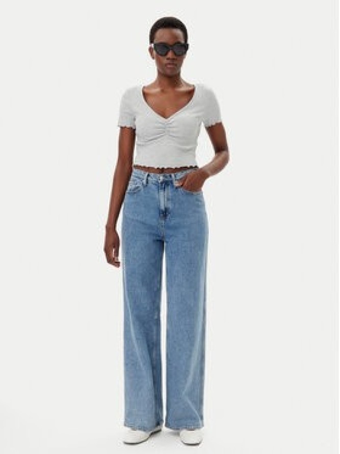 ONLY T-Shirt Betty 15311919 Szary Regular Fit