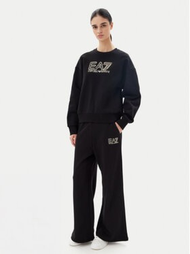 EA7 Emporio Armani Bluza 7W000100 AF10377 MC004 Czarny Loose Fit