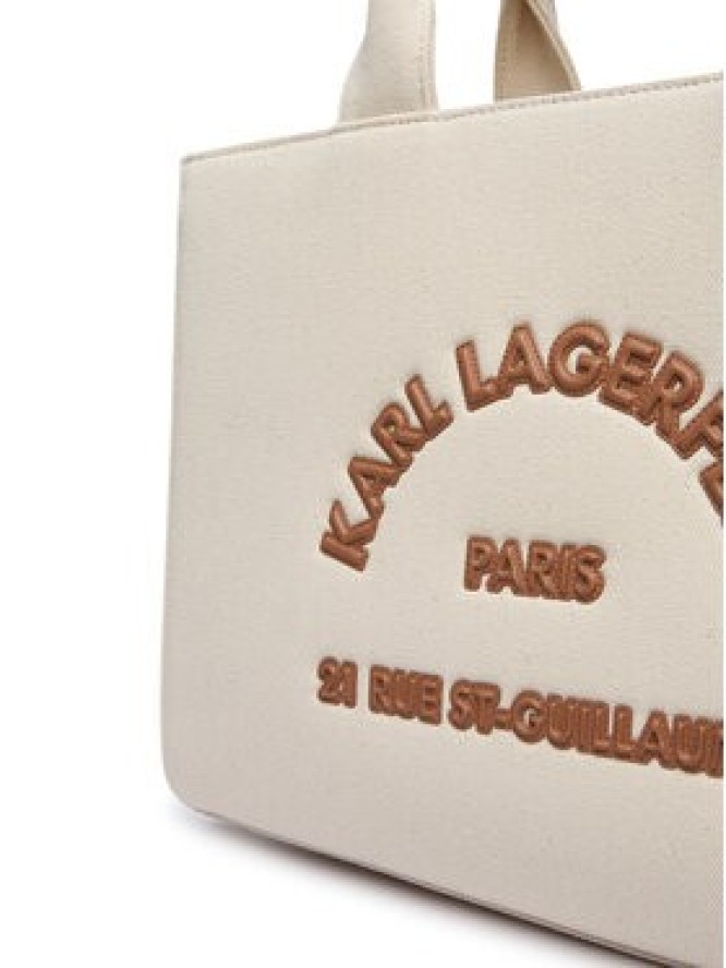 KARL LAGERFELD Torebka B2W50010 Kremowy