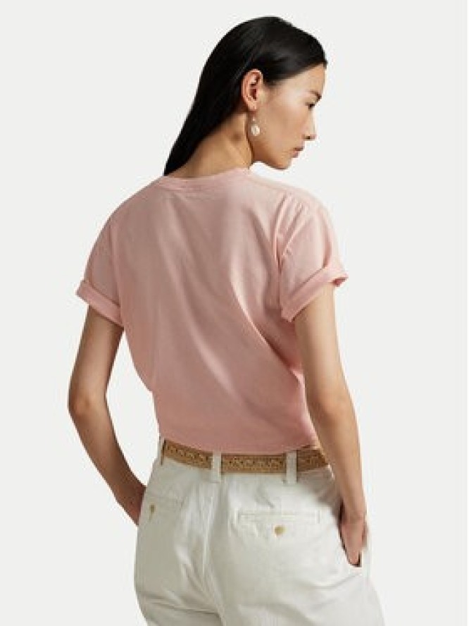 Polo Ralph Lauren T-Shirt 211965096001 Koralowy Regular Fit