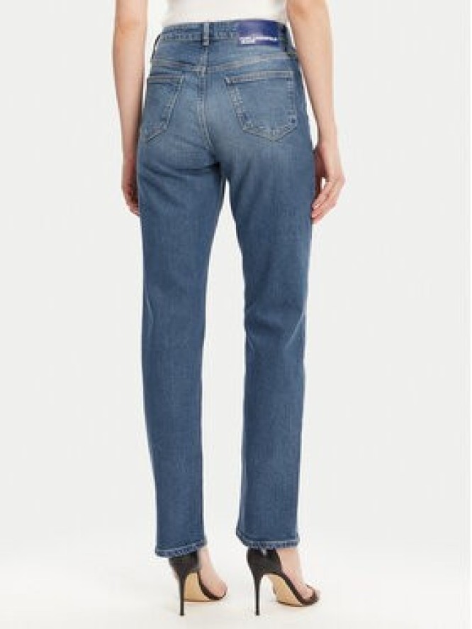 Karl Lagerfeld Jeans Jeansy A1W10028 Niebieski Straight Fit