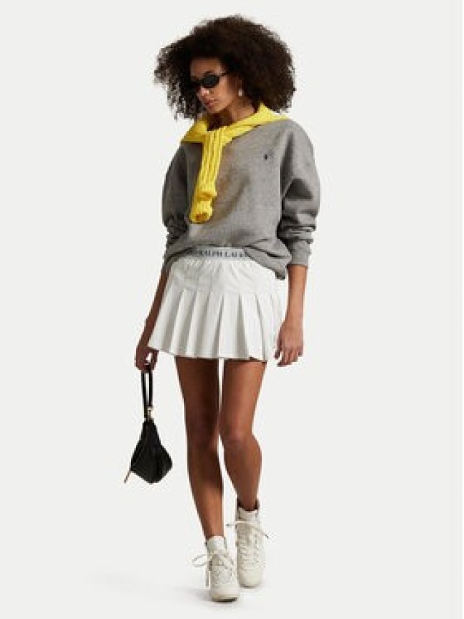 Polo Ralph Lauren Spódnica plisowana 211965112001 Biały Regular Fit