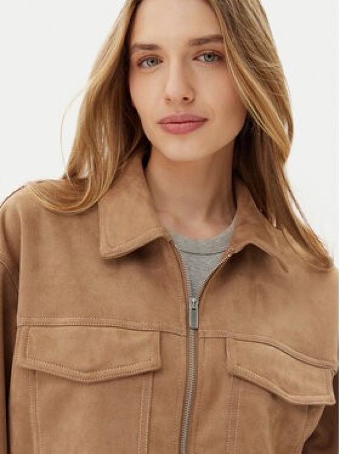 ONLY Kurtka z imitacji skóry Stina 15351260 Brązowy Regular Fit