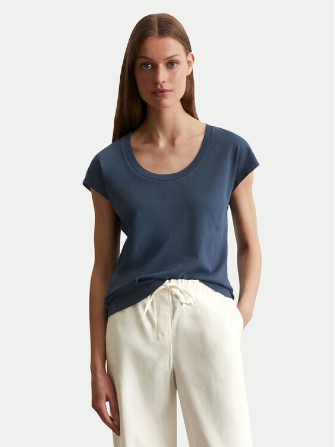 Marc O'Polo T-Shirt 516 2100 50073 Granatowy Regular Fit