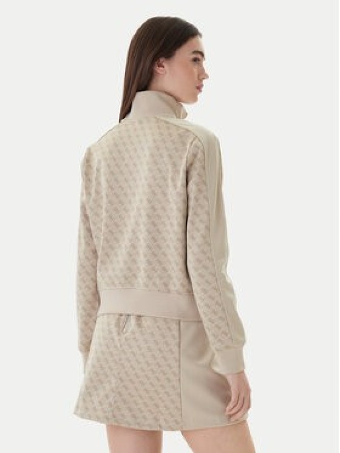 Guess Bluza V6RQ08 K2042 Beżowy Regular Fit