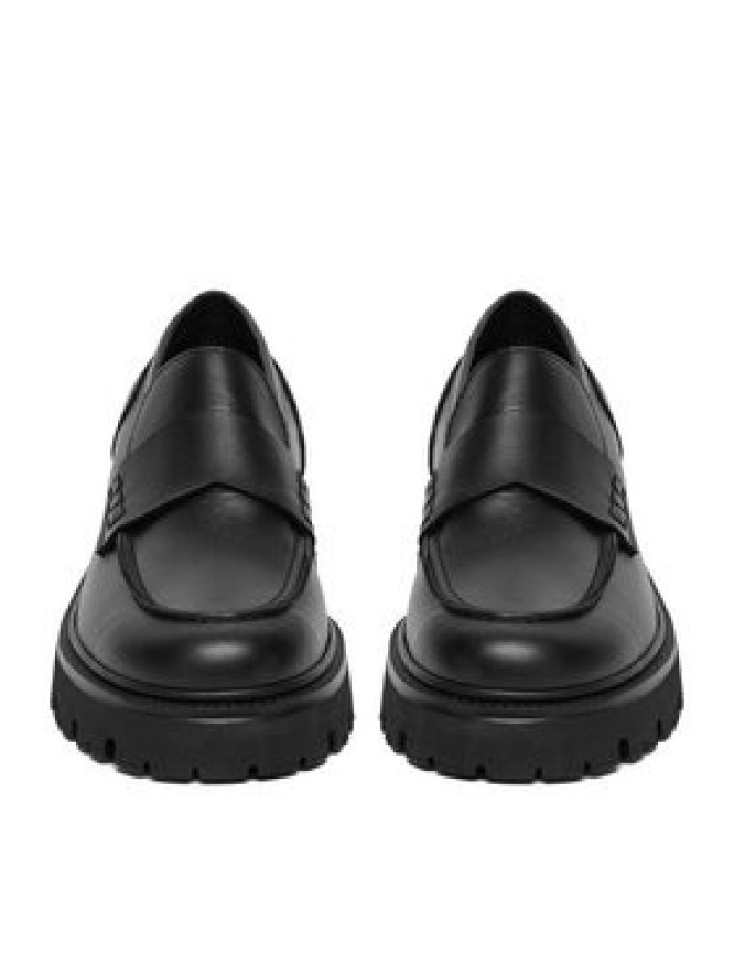 Badura Loafersy C-AYA-25050PBA Czarny