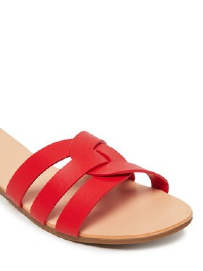 ONLY Shoes Klapki Onlfeli 4 15319426 Czerwony