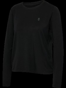 hummel Koszulka z długim rękawem hmlYOGA SOFT LOOSE W w TENCEL™ – Czarny