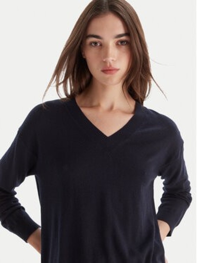 Weekend Max Mara Sweter Fiocchi 2525366042 Granatowy Regular Fit