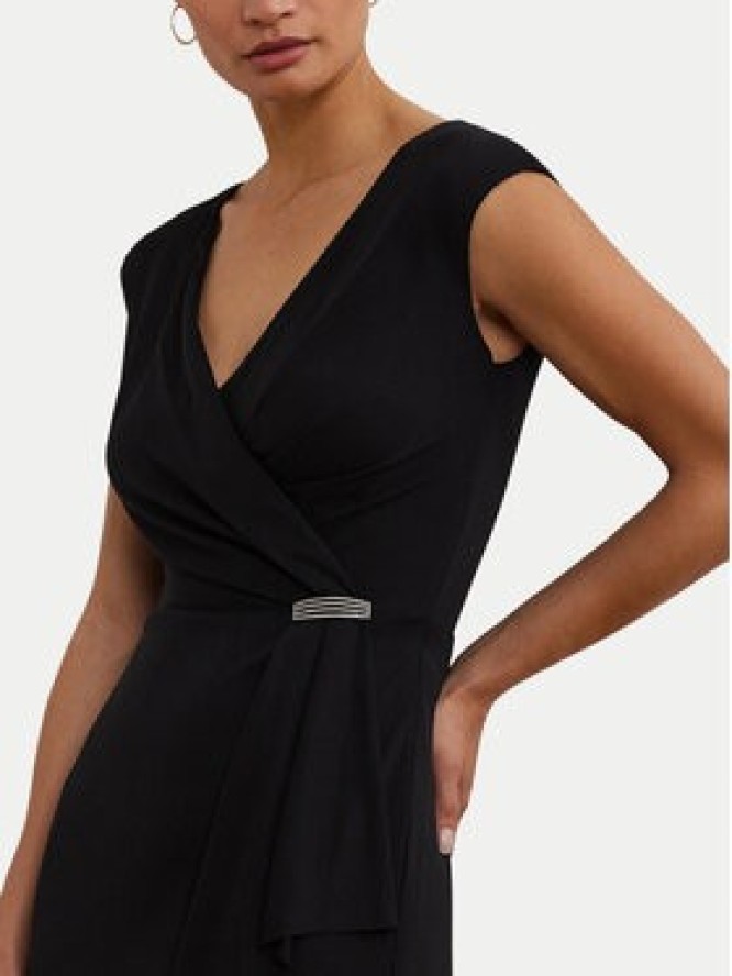 LAUREN RALPH LAUREN Sukienka koktajlowa 253906356002 Czarny Regular Fit