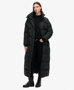 Długa pikowana kurtka Maxi od SUPERDRY