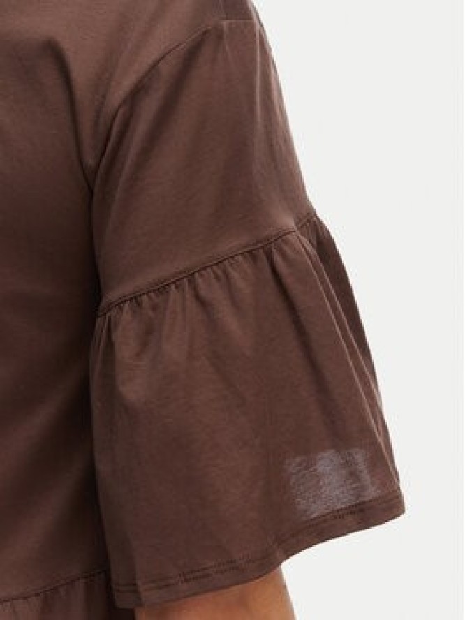 Weekend Max Mara Sukienka codzienna Saggina 2615621042 Brązowy ciemny Regular Fit