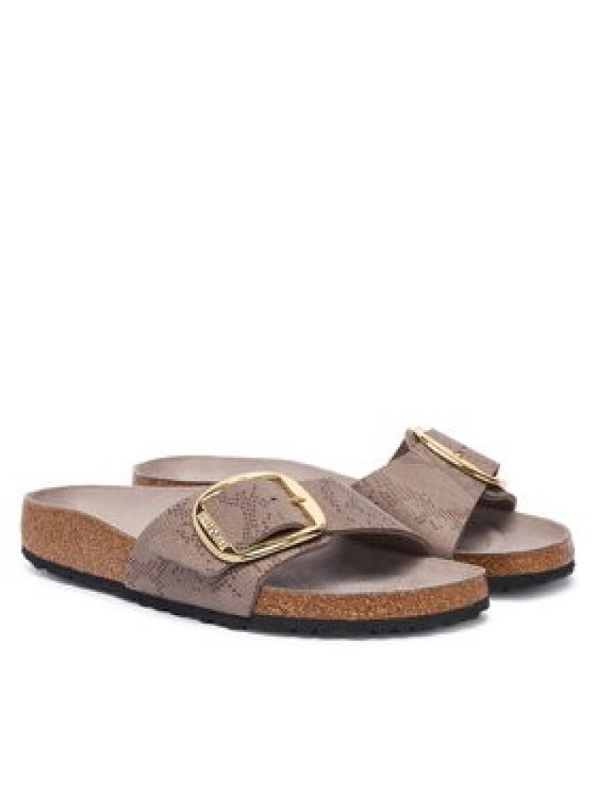 Birkenstock Klapki Madrid Big Buckle 1032935 Beżowy