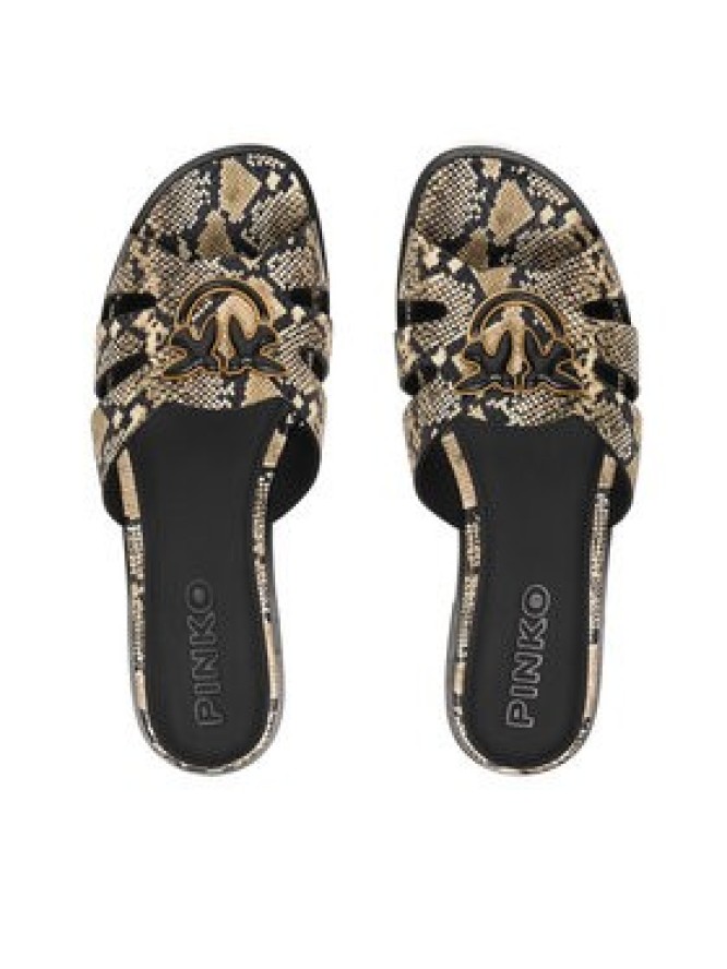 PINKO Klapki Milly 04 SD0463 P042 Beżowy