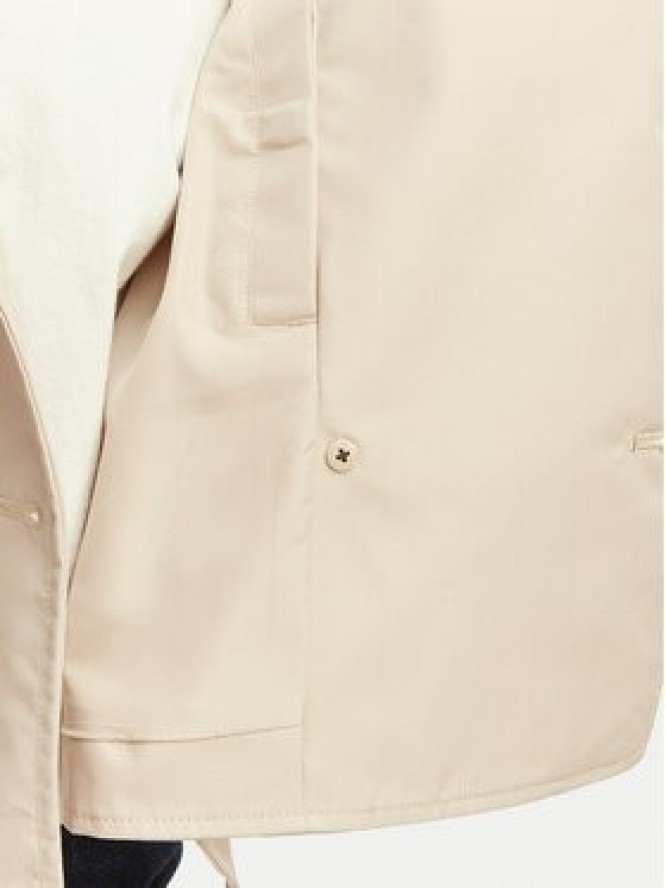 Tommy Jeans Trencz DW0DW22322 Beżowy jasny Relaxed Fit